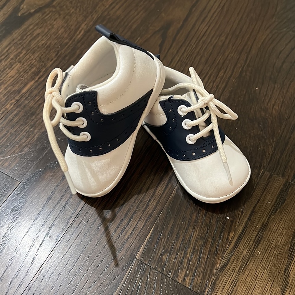 Angel saddle shoes, navy